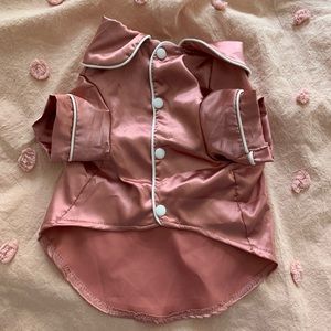 Satin Pajama top for cat or small dog